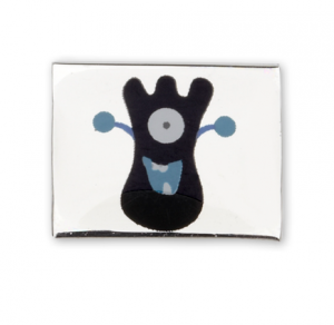 Aura3 silver jewellery shop uk child's bracelet slide monster black blue