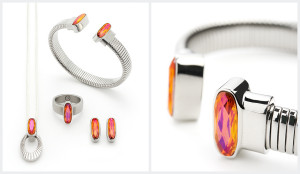 sunrise sunset Aura3 silver magnetic jewellery shop uk bangle ring pendant