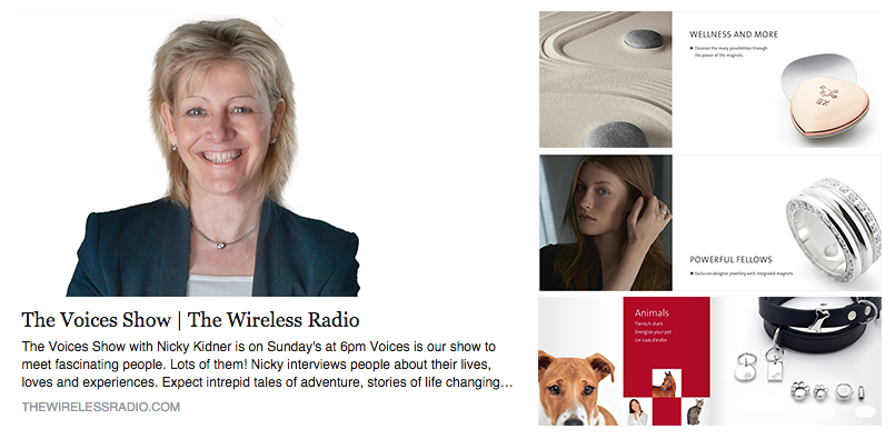 Sheila radio interview for FB with catalogue images